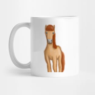 Cute Horse Drawing Mug